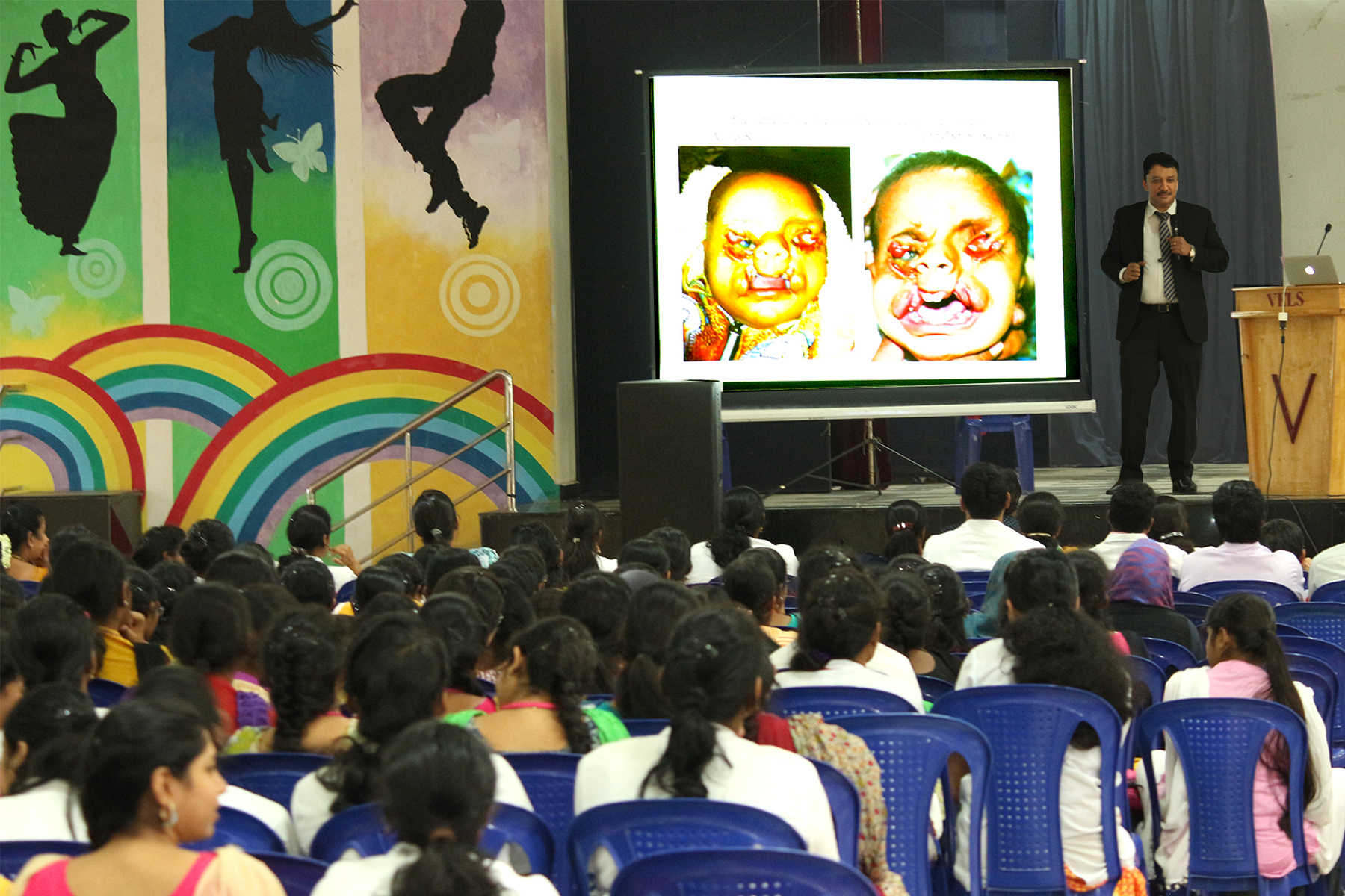 Sri Venkateswara Dental College Anti-Ragging programme 10 Dr SM Balaji talks about the joys of rehabilitating a disabled child