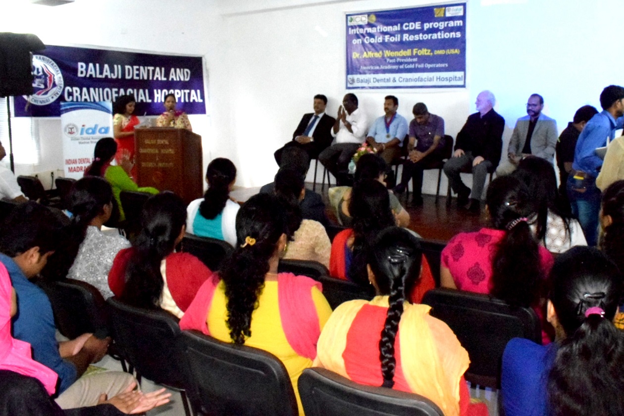 Dr. Foltz delivered the keynote lecture