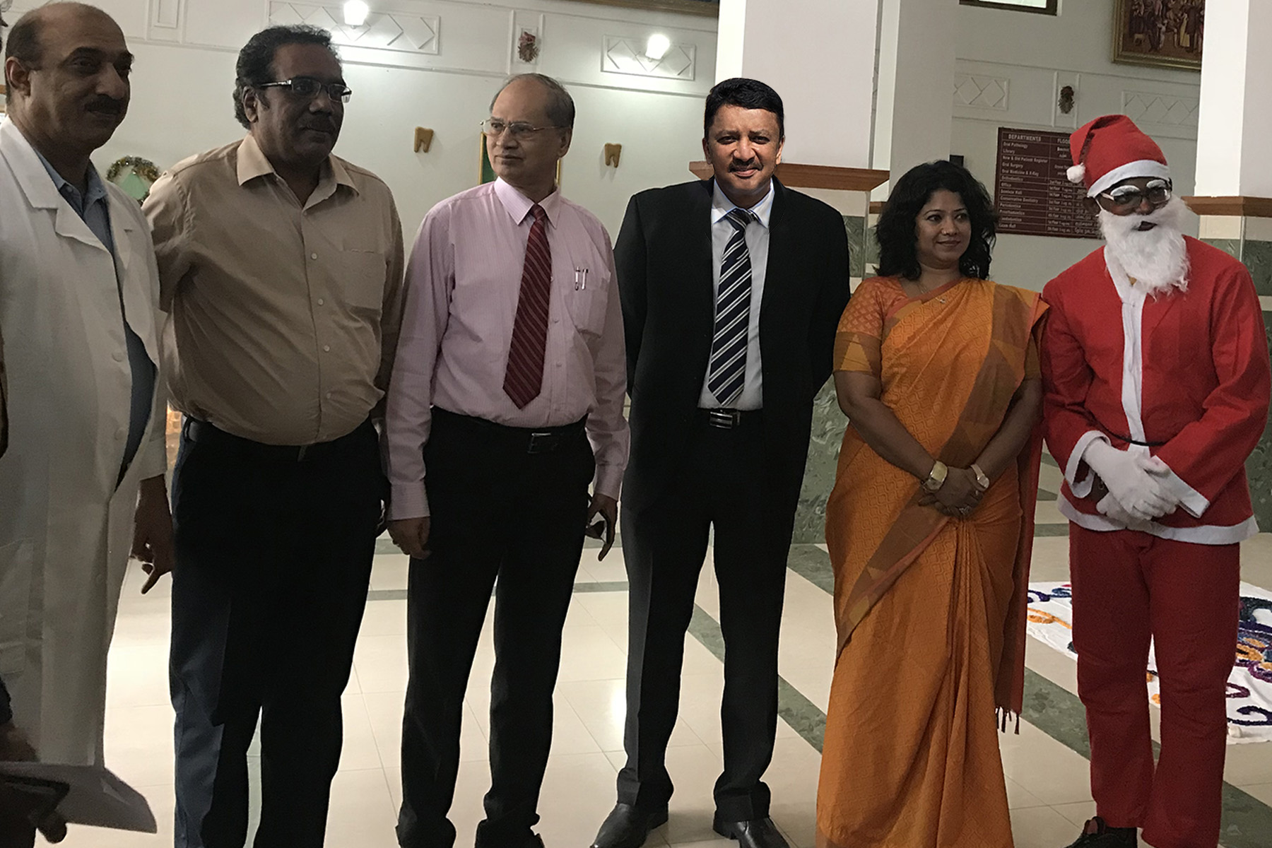 Dr SM Balaji at SRM Dental College Rotaract Club