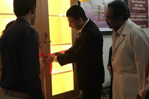 Dr SM Balaji at SRM Dental College Rotaract Club