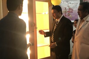 Dr SM Balaji at SRM Dental College Rotaract Club