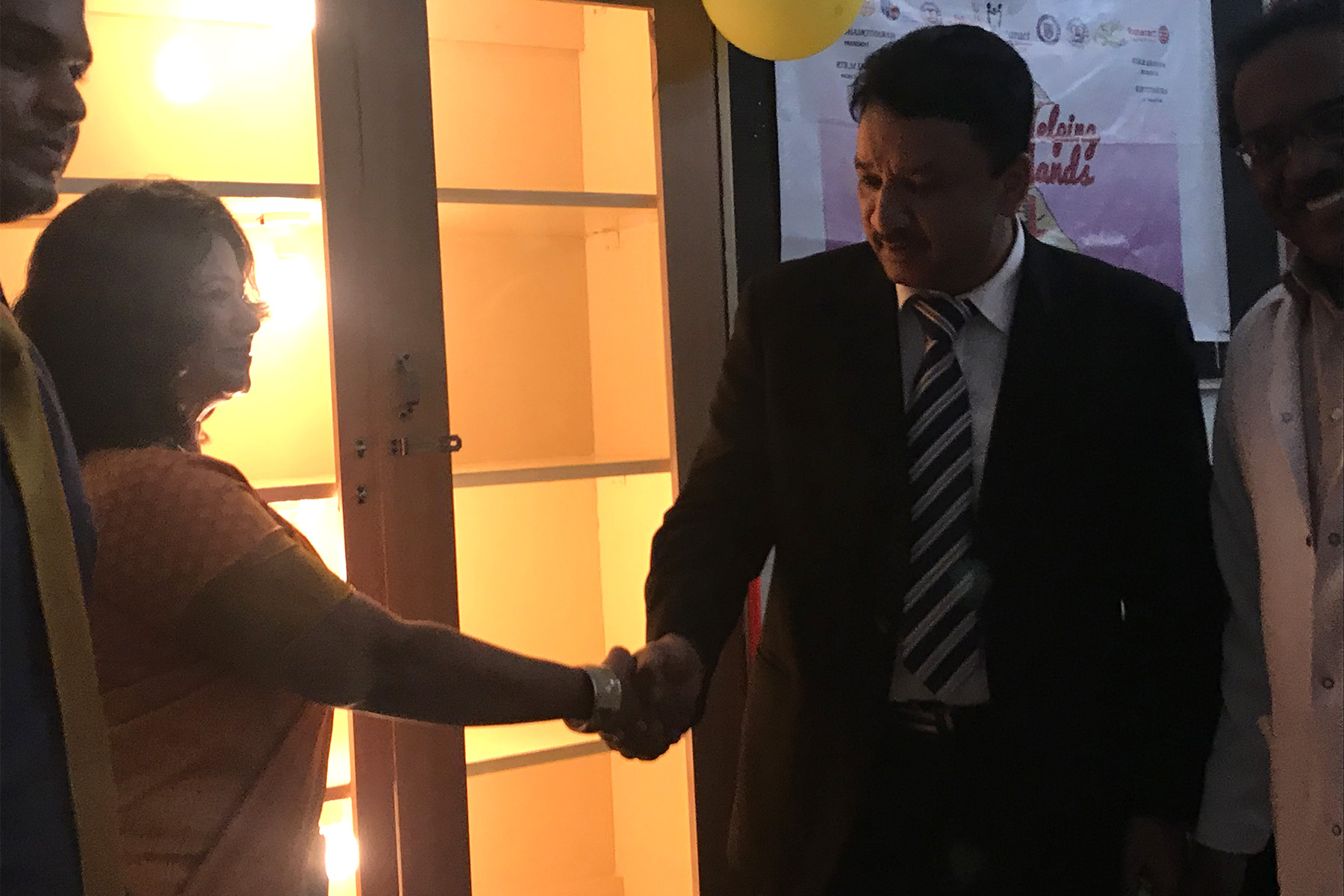 Dr SM Balaji at SRM Dental College Rotaract Club