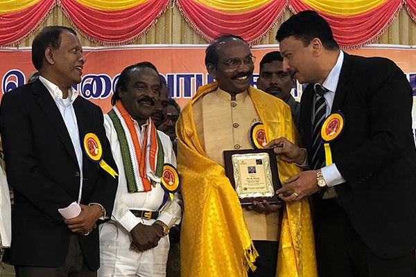 Dr S M Balaji met ISRO Chairman Dr. K.Sivan