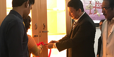 Inauguration function of SRM Dental College Rotaract Club Initiative for free gifts for Orphaned and Destitute Children at Christmastime