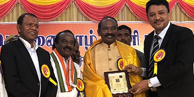 ISRO Chairman Dr. K. Sivan felicitated in Chennai