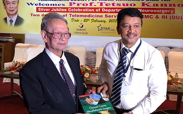 Prof. S. M. Balaji meets Prof. Tetsuo Kanno, World Renowned Neurosurgeon from Japan