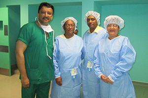 Dr SM Balaji with Health Minister of Seychelles Hon’ble Mrs. Mitcy Larue