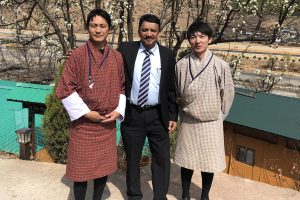 Dr SM Balaji in Paro Bhutan