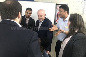 Dr S M Balaji discussing the case with Prof G E Ghali