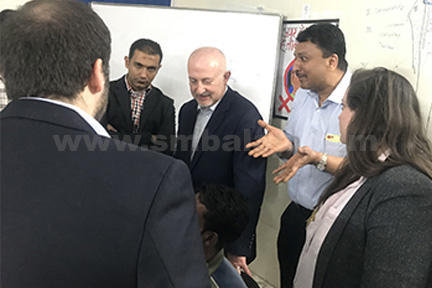 Dr S M Balaji discussing the case with Prof G E Ghali