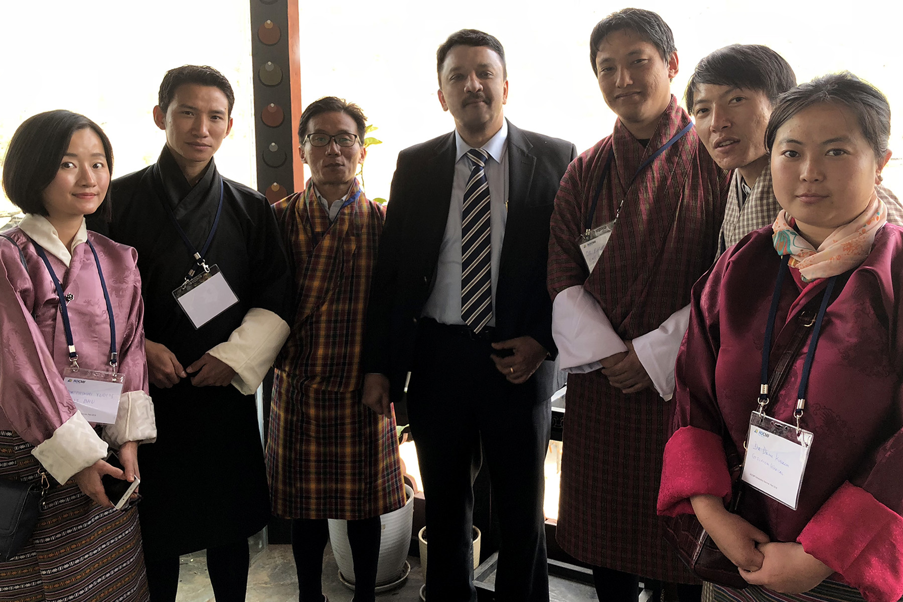 Dr SM Balaji in Paro Bhutan