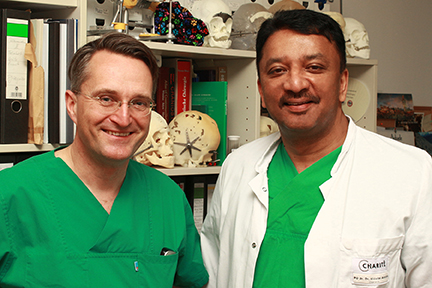 Prof Balaji with Prof Adolphs