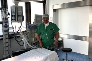 Prof S M Balaji at the Charite Universitatsmedizin Berlin