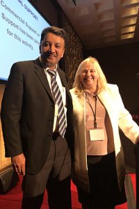 Prof S M Balaji with Dr Gail Knudson at the First Live Surgery Symposium of the WPATH A view of the Icahn School of Medicine at Mount Sinai, New York, USA