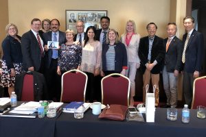 Members of the FDI Education Committee and American Dental Association Advisory Committee at the conclusion