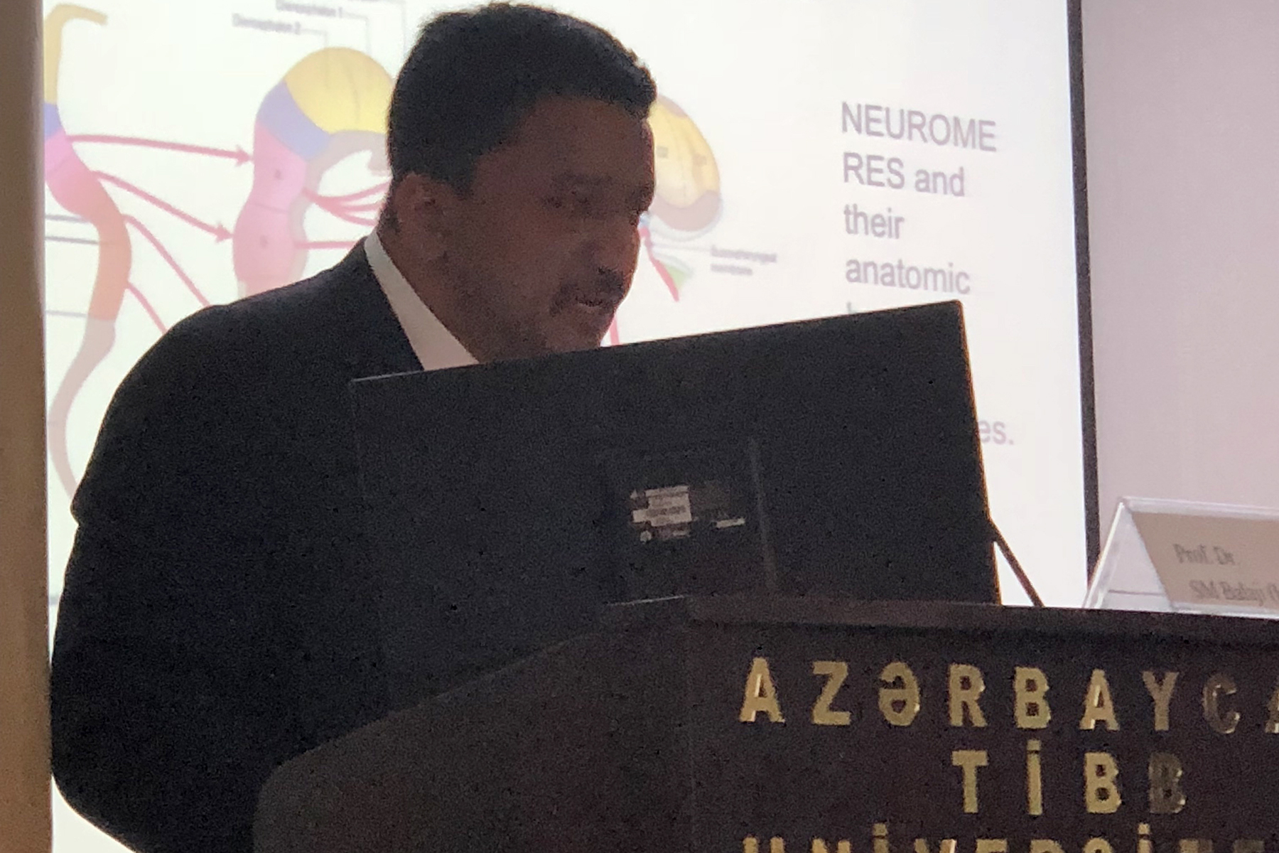 Dr SM Balaji speaking about the management of orofacial clefts