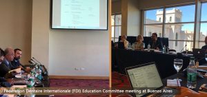 A presentation at the Education Committee meeting