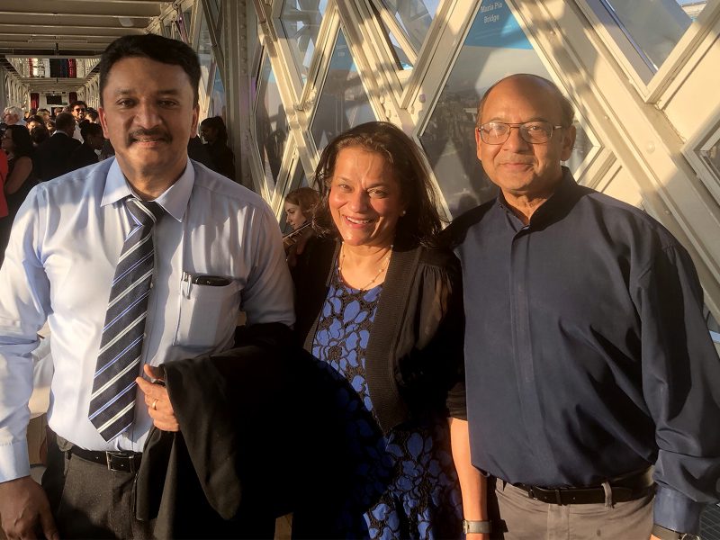 Dr SM Balaji with Dr Rena D' Souza, President IADR