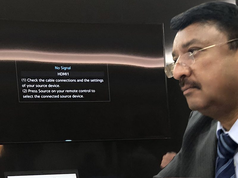 Dr SM Balaji at the Science Information Committee meeting