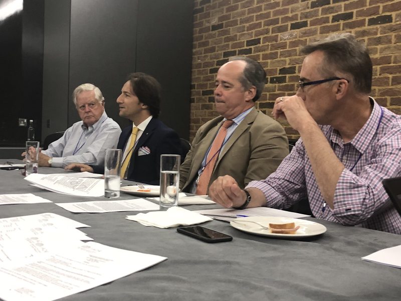 The Science Information Committee meeting in progress