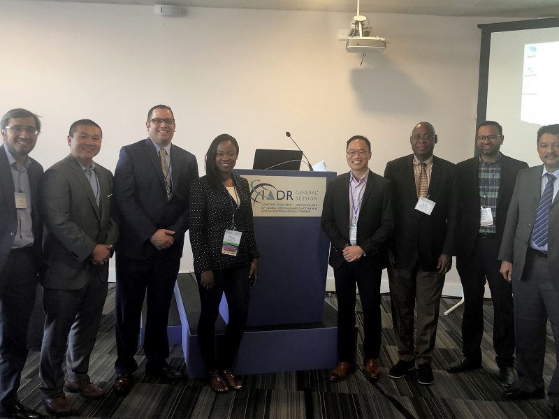 Members of the OMS Research Group at the end of the meeting at the OMS Research Group meeting