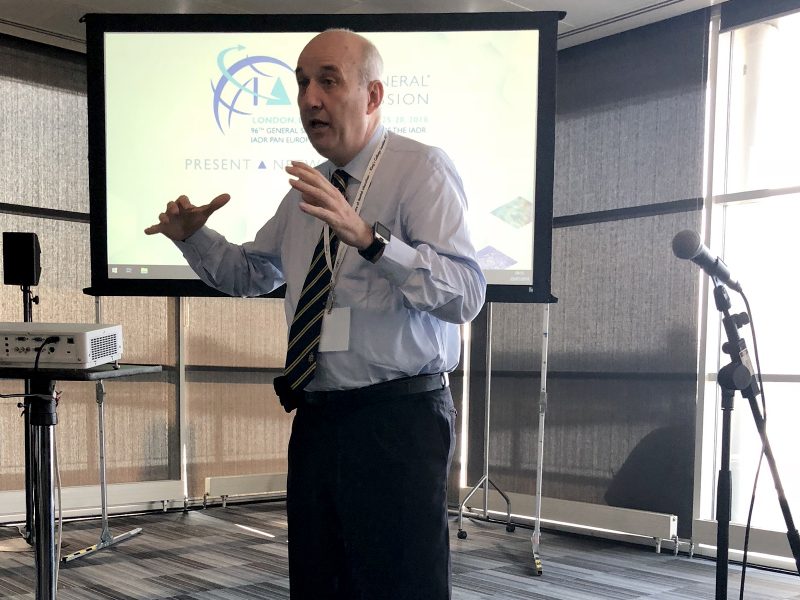 Prof Corrado Paganelli at the STAR Network meeting