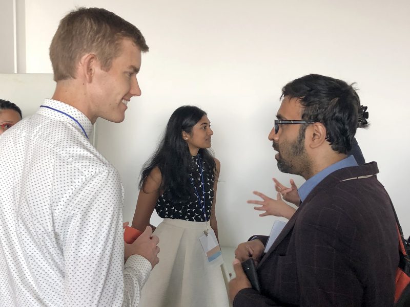 Dr Tanner Godfrey and Dr Madhan Balasubramaniam at the STAR Network meeting