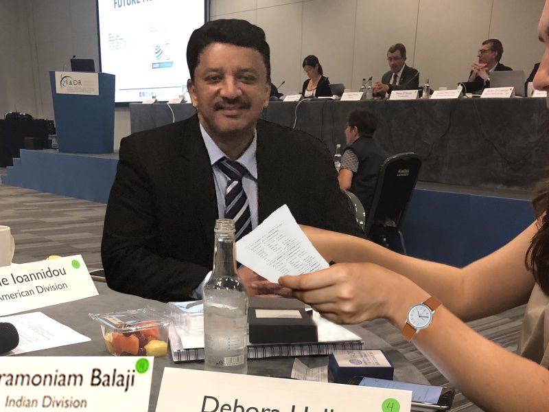 Dr SM Balaji participates in the IADR Council meeting