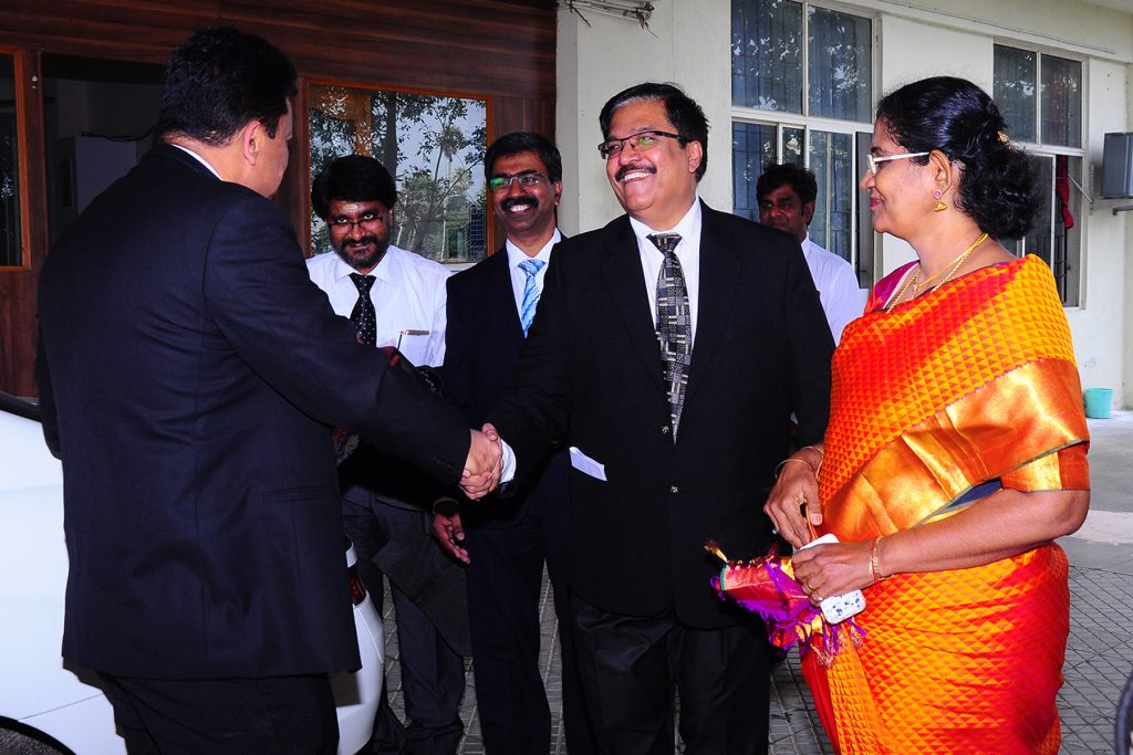 Dr SM Balaji invited as chief guest at the 3rd Graduation day celebrations at Tagore Dental College