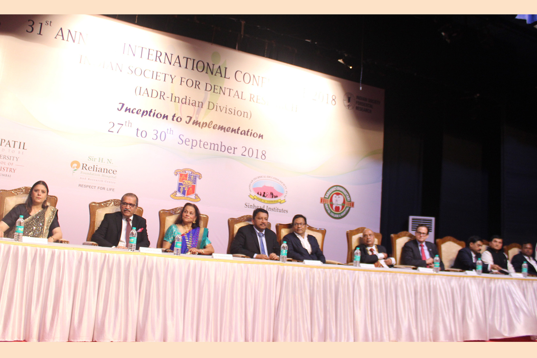 31st Indian Society for Dental Research-International Association for Dental Research Annual Conference