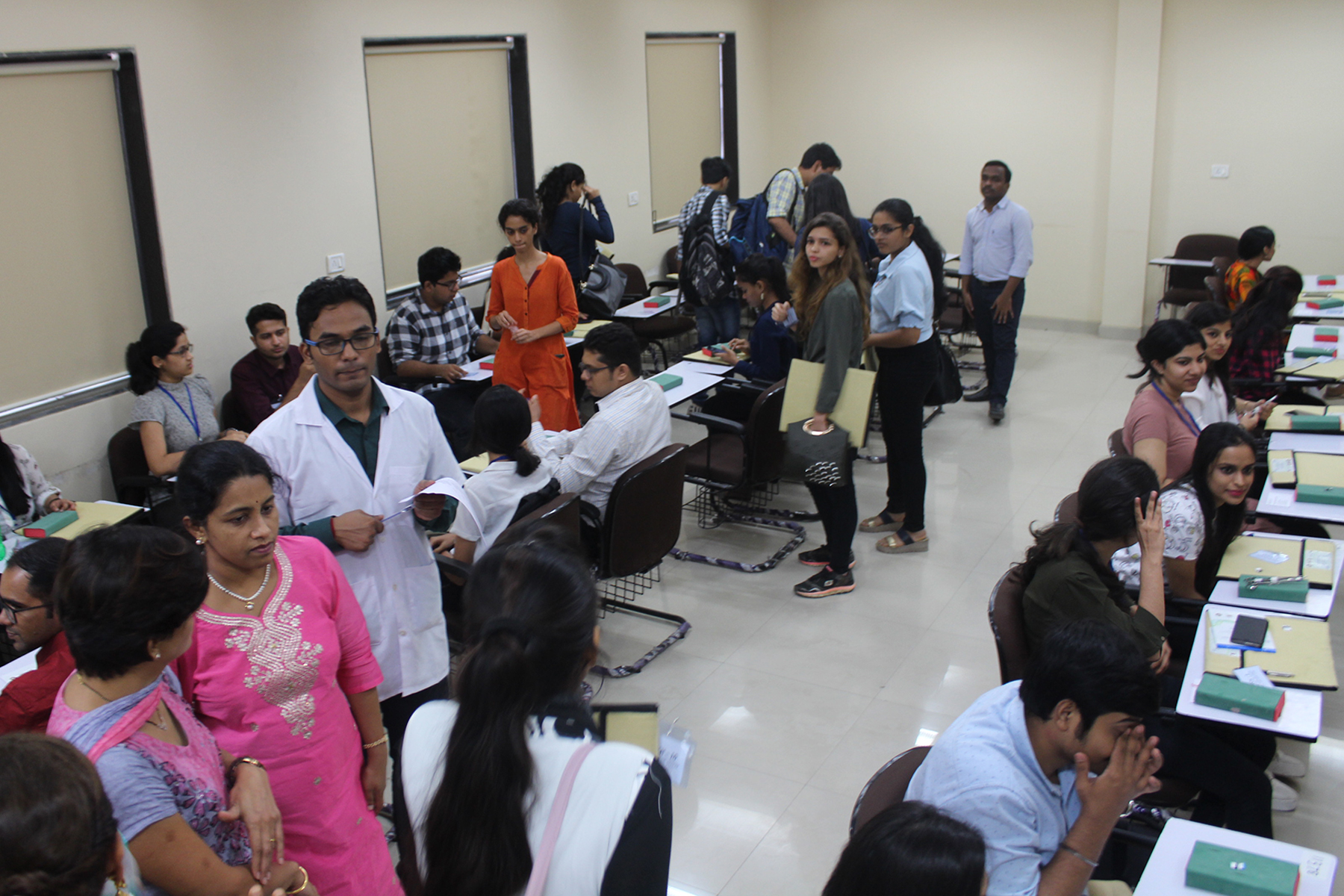 A view of the hands on course at the conference