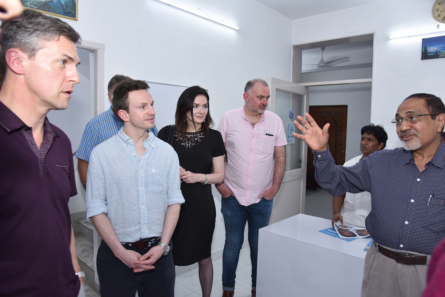 Interaction between the teams