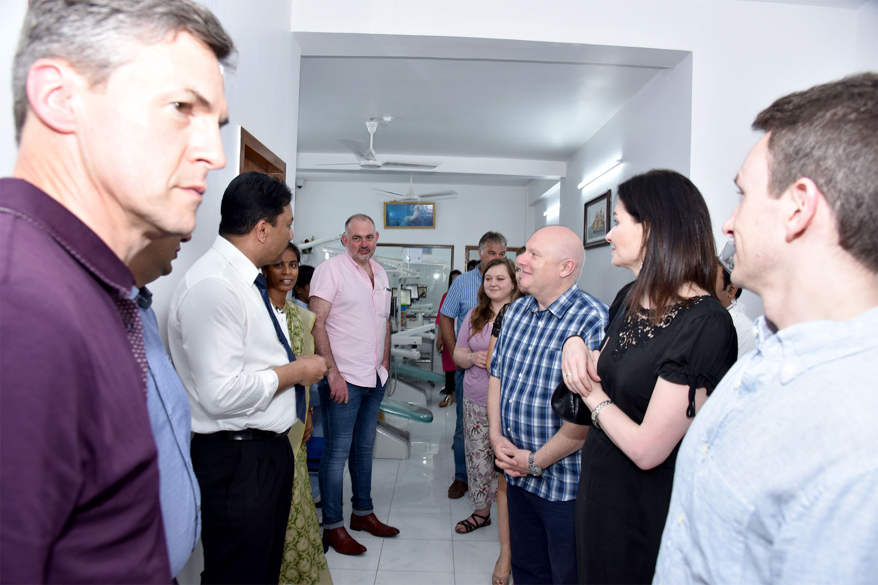 In the dental clinic at BDCH