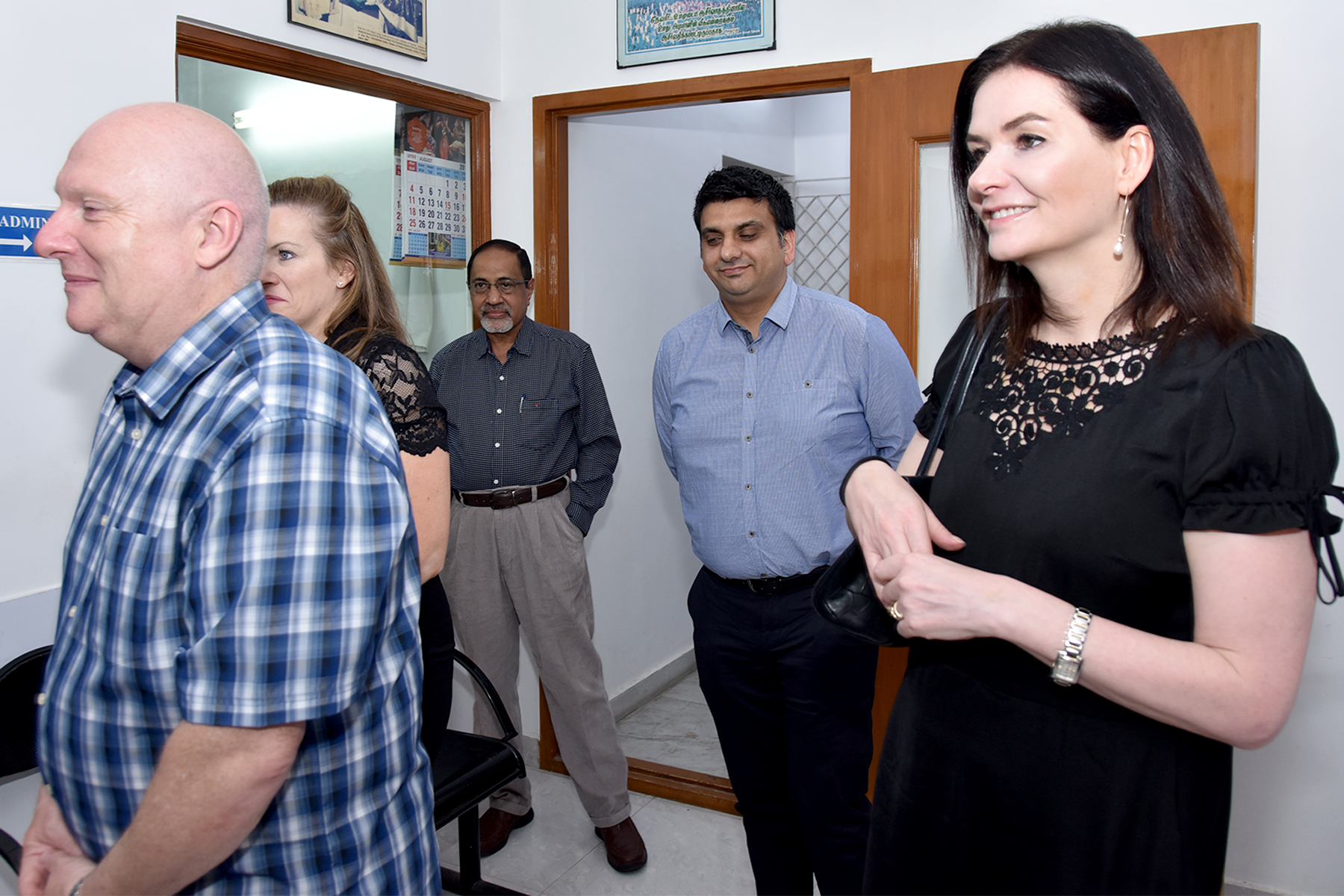 Ward rounds at Balaji Dental