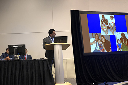 Dr SM Balaji stresses a point