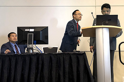 Dr SM Balaji enumerating cases