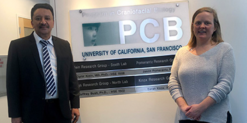 Dr SM Balaji invited to the University of California, San Francisco Dental School