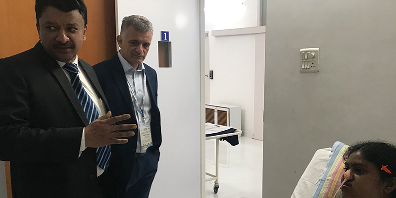 Dr Vitomir Konstantinovic visits Balaji Dental and Craniofacial Hospital, Chennai