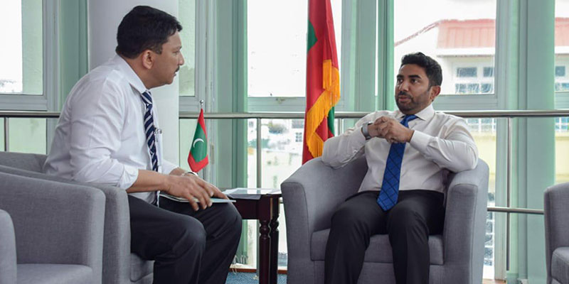Honorable Health Minister of the Maldives, His Excellency Abdulla Ameen invited as Chief Guest