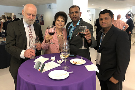 The Tolars with Dr Mathew of Connecticut and Dr Mathew of Virginia