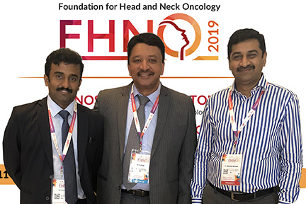 Dr SM Balaji with Dr Prakash and Dr Kannan