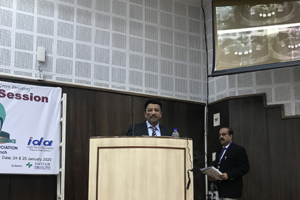 Keynote lecture on “Advanced Oral Surgery in Dental Practice” by Dr SM Balaji