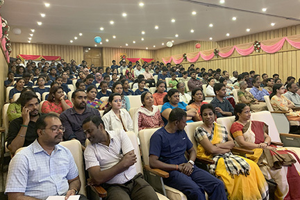 A view of the audience that had gathered to listen to the distinguished speakers at the STAR Summit