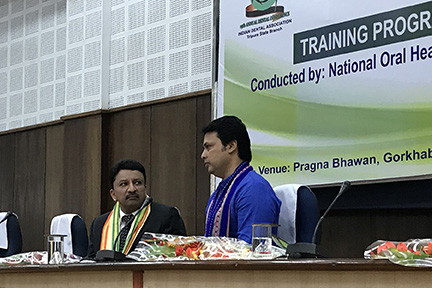 The Chief Minister and Dr SM Balaji held discussions along the sidelines of the conference regarding how advances in dental sciences could be integrated into the health departments of the states. Dr SM Balaji related from his personal experience about the ways of implementing improvements into the existing healthcare system.