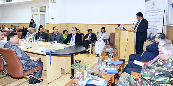 Dr SM balaji addressing the audience