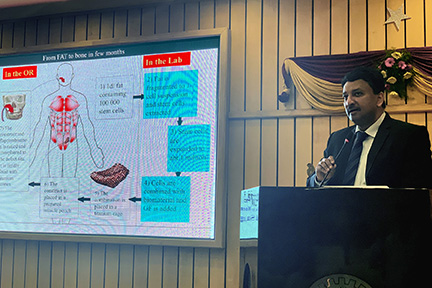 Dr SM Balaji enumerated his landmark cases during the course of his keynote lecture